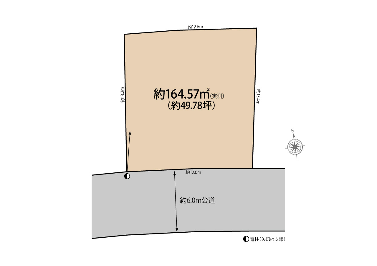 ラビングタウン小手指南2丁目 | ゆったり敷地49坪。街並みの整った閑静な住宅エリア。南6ｍ公道に12ｍ接道する陽当の良い整形地