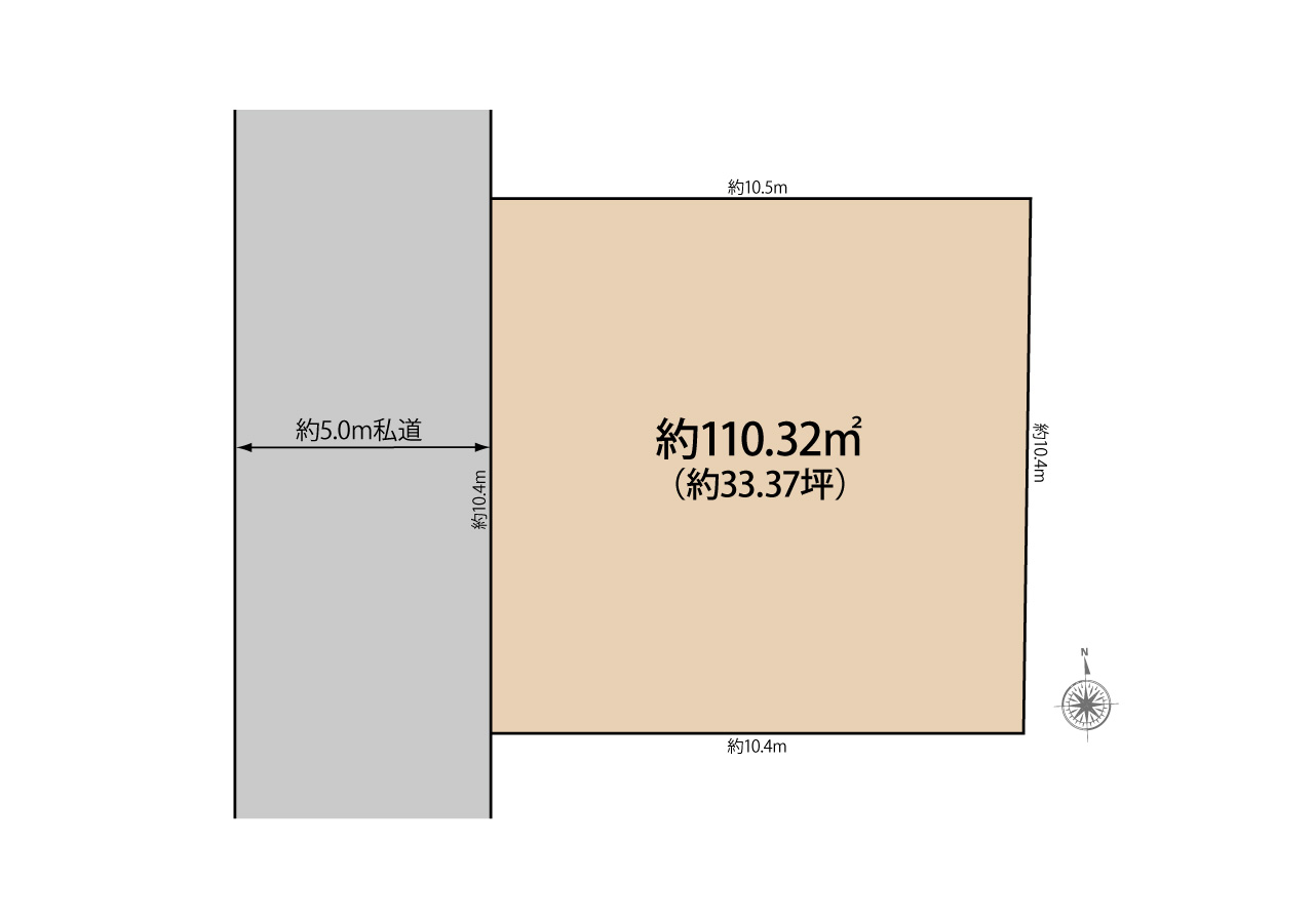 ラビングタウン西東京市ひばりが丘北1丁目 | 土地約33坪!!西武池袋線急行停車駅「ひばりヶ丘」駅歩7分!都心へのアクセスも良好!!プランの 入れやすい整形地。お好きなハウスメーカーで建築できます。